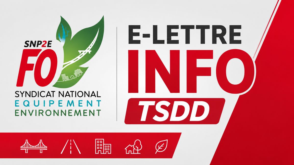 e-lettre inFO TSDD : mesures catégorielles 2026